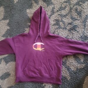Champion L WMNS Purple Hoodie